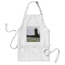 St Pancras Church Widecombe in the Moor, Devon, UK Apron