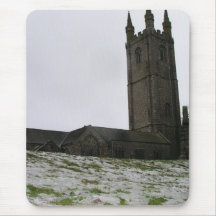St Pancras Church Widecombe in the Moor, Devon, UK Mousepad