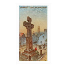 St. Patrick's Cross Business Card Templates