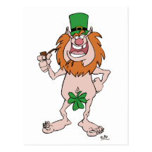 St Patrick postcard