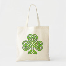 St. Patrick’s Day  Shamrock Clover Bag