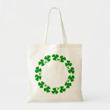St. Patrick’s Day Shamrock Clover Ring Bag
