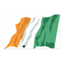 St. Patrick’s Ireland Flag Sticker