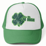 St. Patrick’s ‘Kiss Me’ Shamrock Grunge Hat