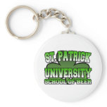 St. Patrick University School of Beer Keychain