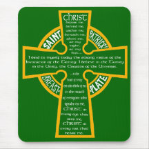 St. Patrick's Breastplate Mousepad