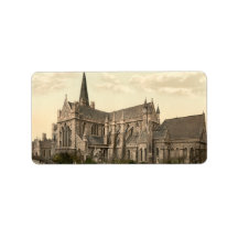 St Patrick's Cathedral Dublin Ireland Address Label