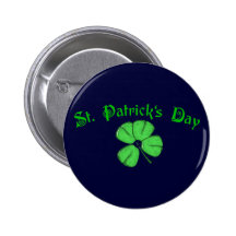 St. Patrick's Day Anstecknadelbutton
