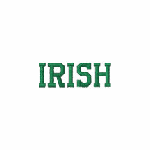 St Patrick's Day Apparel Embroidered Jacket