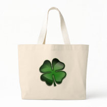St. Patricks Day Bling Canvas Bag