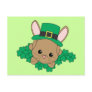 St.Patrick's Day Bunny Postcards