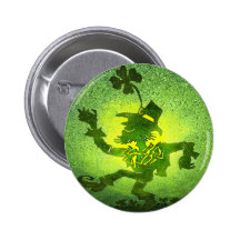 St Patrick's Day Button