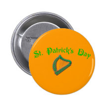 St. Patrick's Day Buttons