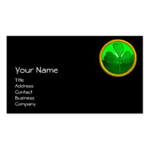 ST PATRICK'S  DAY CAT  WITH GREEN IRISH BEER BUSINESS CARD TEMPLATES