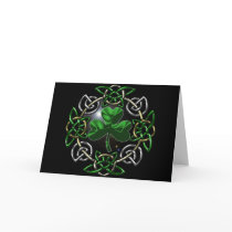 St. Patrick's Day Celtic knot design