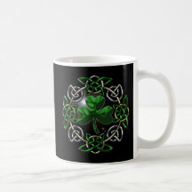 St. Patrick's Day Celtic knot design Mug