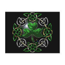 St. Patrick's Day Celtic knot design