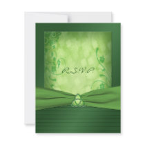 St. Patrick's Day Celtic Love Knot Reply Card