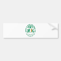 St. Patrick's day crest Bumper Sticker