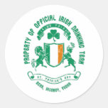 St. Patrick's day crest Stickers