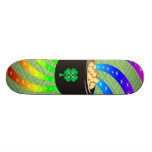 St Patricks Day Design Skate Deck