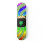 St Patricks Day Design Skate Deck