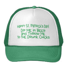 St Patricks Day Dip Me In Beer Trucker Hats