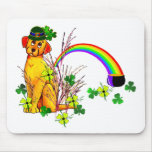 St. Patrick's Day Dog Mouse Pad