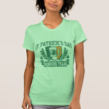 St. Patrick's Day Drinking Team Tee Shirt