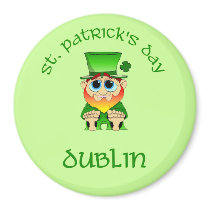 St Patricks Day ~ Dublin Magnets