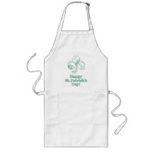 St. Patrick's Day Geometry Apron
