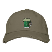St. Patrick's Day Green Beer Embroidered Caps Baseball Cap