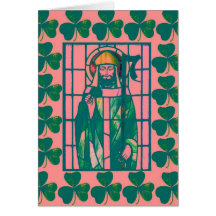 St Patricks Day greeting card