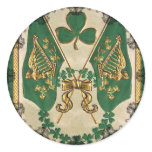 St. Patrick's Day Greeting Sticker