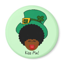 St. Patrick's Day Humour: Kiss Me. I'm Black Irish