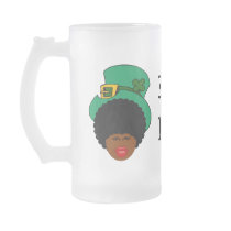 St. Patrick's Day Humour: Kiss Me. I'm Black Irish Coffee Mug