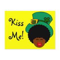 St. Patrick's Day Humour: Kiss Me. I'm Black Irish