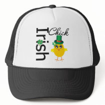 St. Patrick's Day Irish Chick Trucker Hats