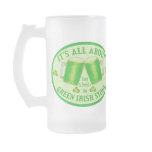 St. Patrick's Day Irish Green Beer / Stout Mug