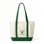 St. Patrick's Day Irish Princess T-Shirt Canvas Bags