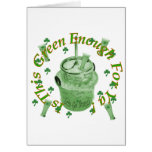 ST.Patricks Day keg Greeting Cards