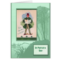 St Patrick's day, Little Irishman Cards
