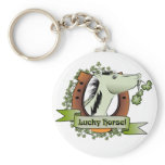 St. Patrick's Day Lucky Horse keychains