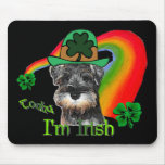 St. Patricks Day Mini Schnauzer Mouse Pads