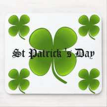 St Patrick's day Mouse pad