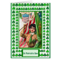 St Patrick's day, Parade day Greeting Cards