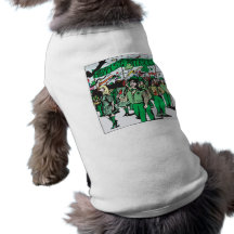 St Patricks Day Parade Doggie Tshirt