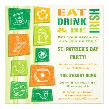 St. Patrick's Day Party Invitation
