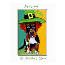 St. Patricks day post card