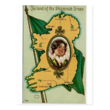 St. Patrick's Day Post Card
